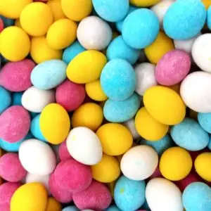 Almendras confitadas