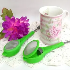 Colador de té filtro color verde